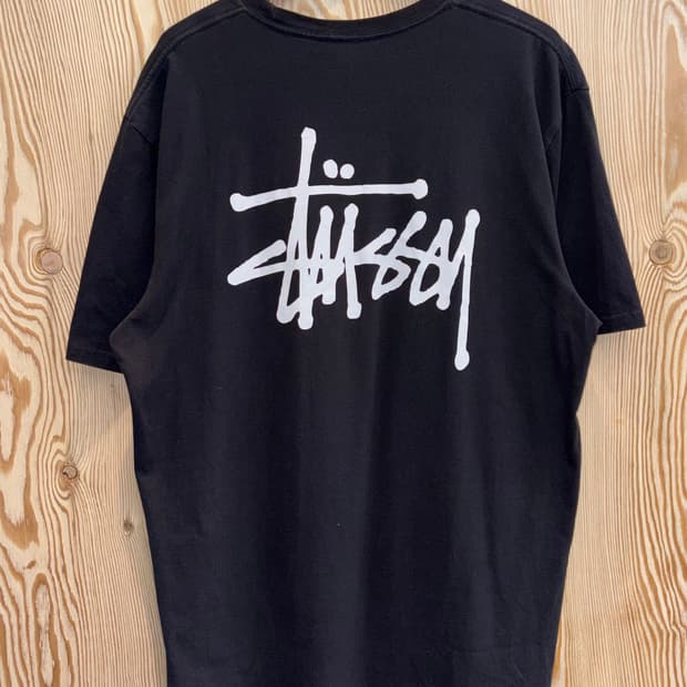 스투시 베이직 로고 티셔츠 