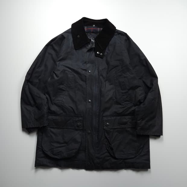 버버리 UK 오리지날 왁스 헌팅 자켓 (L)