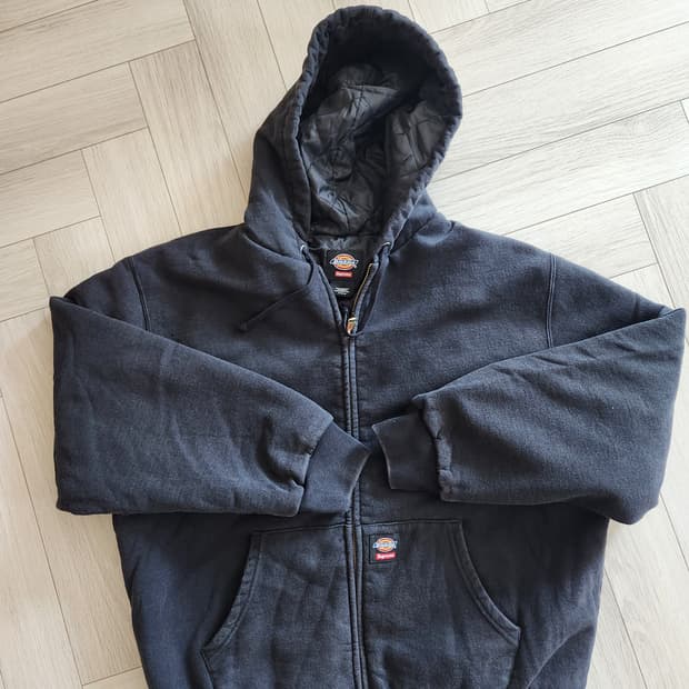 (M) 슈프림 디키즈 퀄티드 후드집업