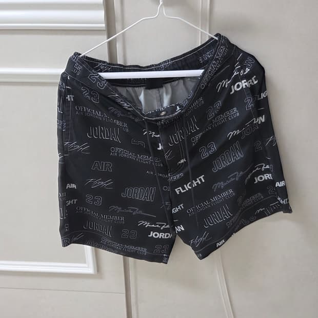 조던 멀티 로고 반바지 L