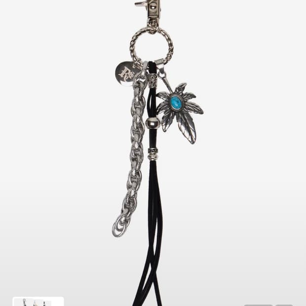 RSSC NATIVE AMERICANS KEYRING - BLACK