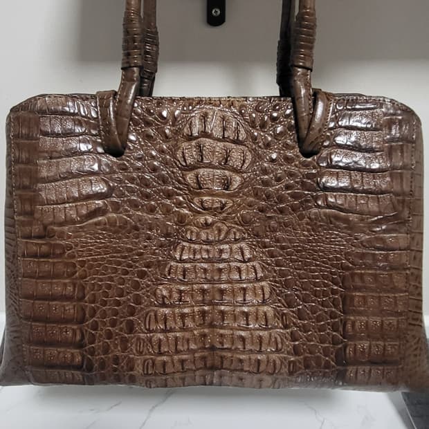 Murray Allan 악어가죽 Alligator Handbag