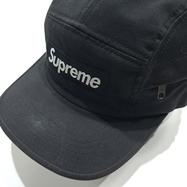 CL970 슈프림 미국판 히든포켓 블랙 캠프캡 모자