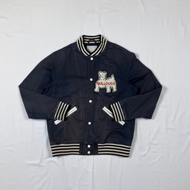 [L] 2012 슈프림 불독 바시티 스타디움 자켓