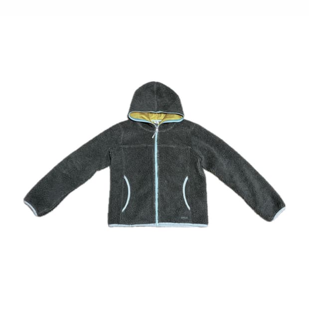 에이글 후드 집업 후리스 