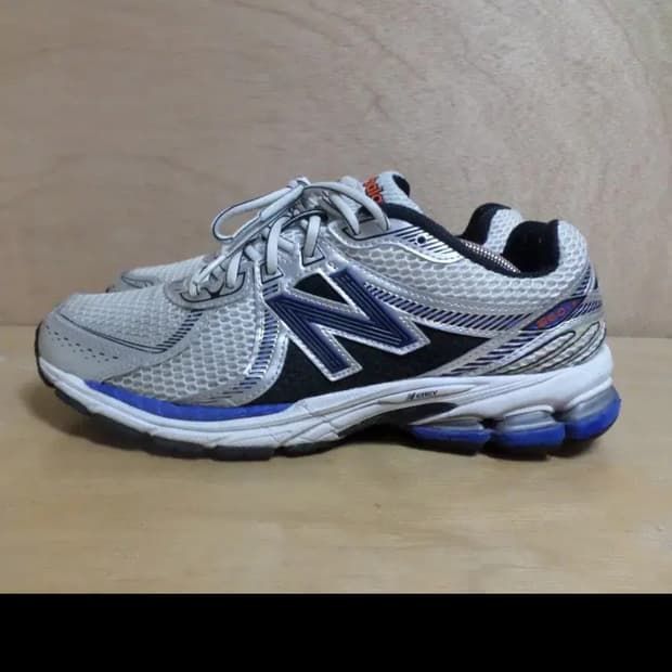 285 뉴발란스 ml860 실버 블루 운동화