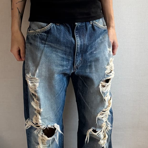 랭글러 커스텀 데님 팬츠