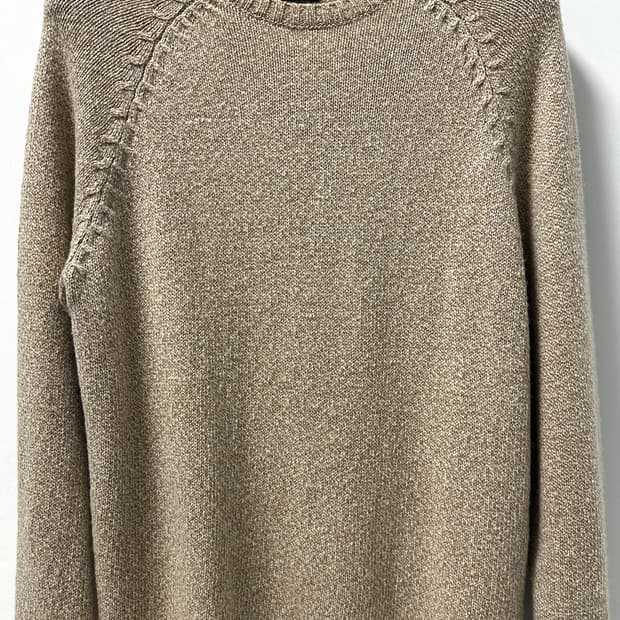 [마시모두띠 Massimo Dutti] 남성 오트밀 컬러 니트 / 100