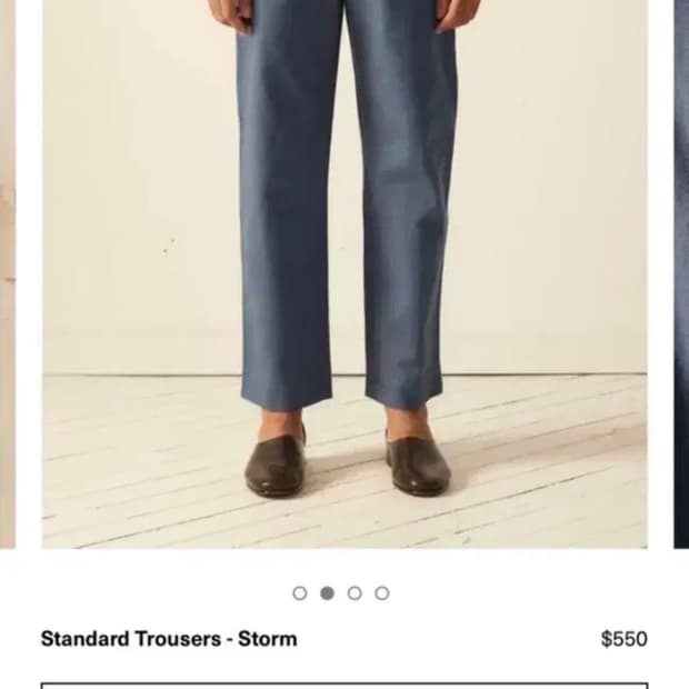 [새상품] Bode 스탠다드 트라우저 S(30)