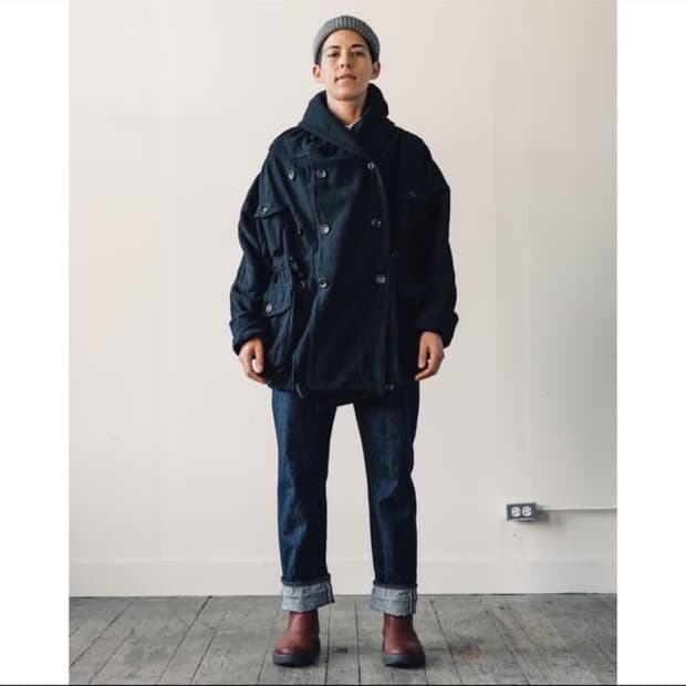 캐피탈 KAPITAL EK-487 링 코트 0사이즈