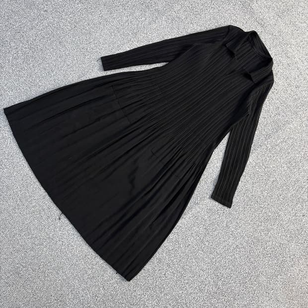 실측확인 빈티지 플리츠 롱원피스 0709J2