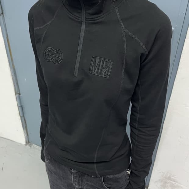 MPa SOFT-SHELL HALF ZIP WOMEN (BLACK)