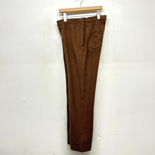 마가렛호웰 브라운 울 팬츠