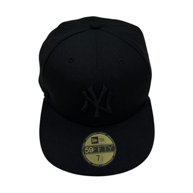 뉴에라 빈티지 뉴욕양키스 올검 블랙 스냅백 모자 712