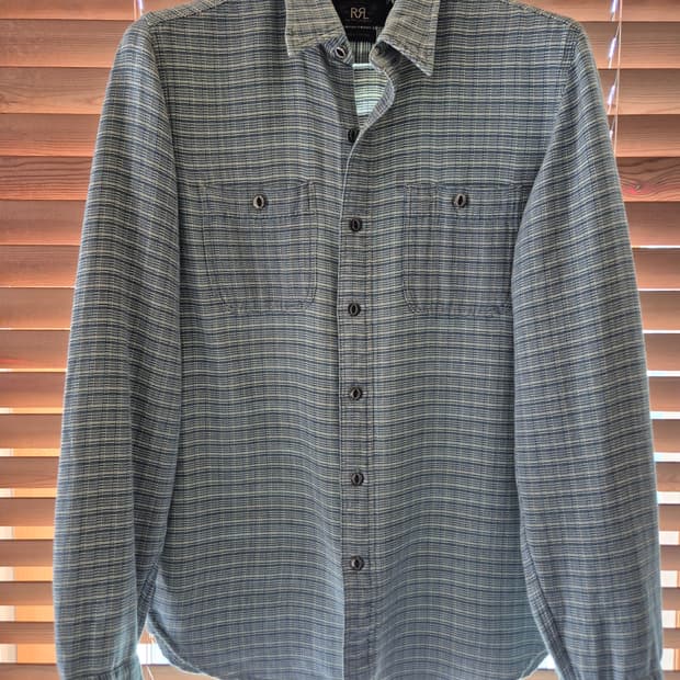 RRL 더블알엘 체크 셔츠