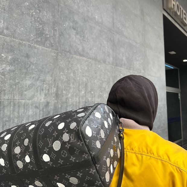 루이비통 X 쿠사마 키폴 55