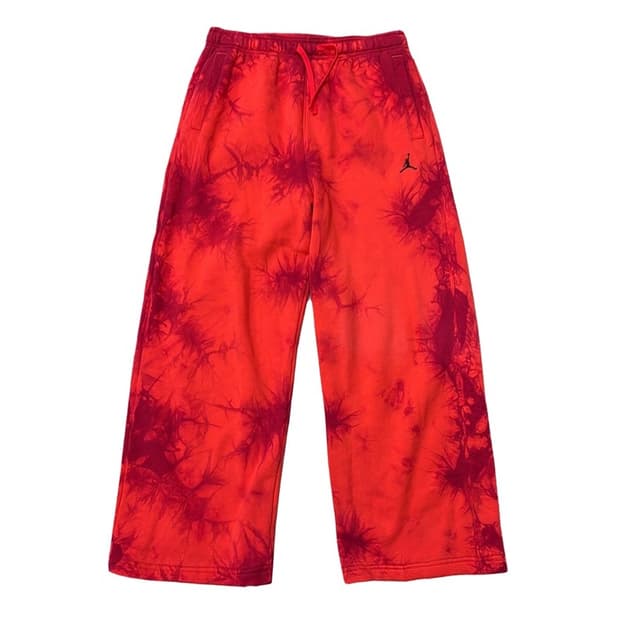 NIKE JORDAN 헤리티지 플리스 프린트 와이드 팬츠 M