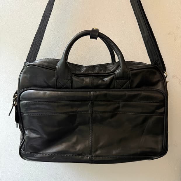 Handmade 소가죽 Boston Bag OS