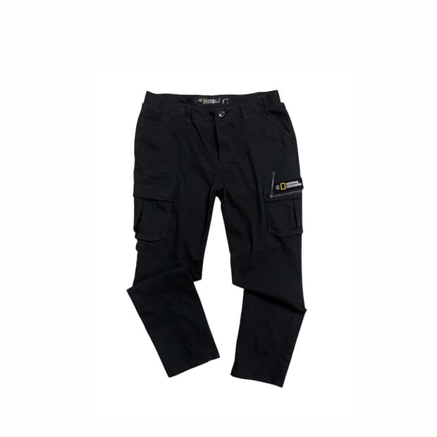 내셔널지오그래픽 카고팬츠 블랙