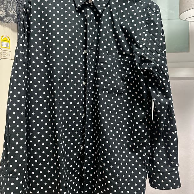 꼼데가르송 cdg 도트셔츠