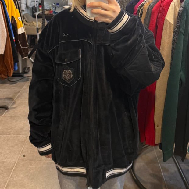 [NO.9] Triple fat goose 벨벳 져지