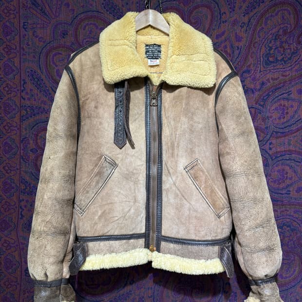 Avirex b-3 폭격기 무스탕 시어링자켓