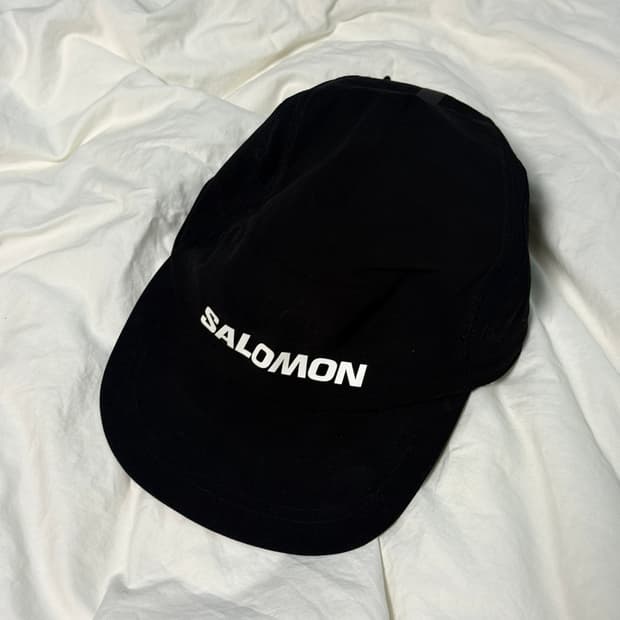 살로몬 트레일러 캡 블랙