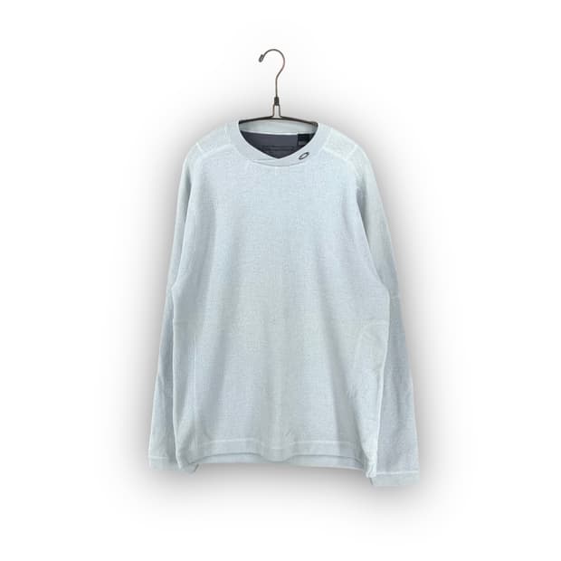 오클리 로고 울 니트