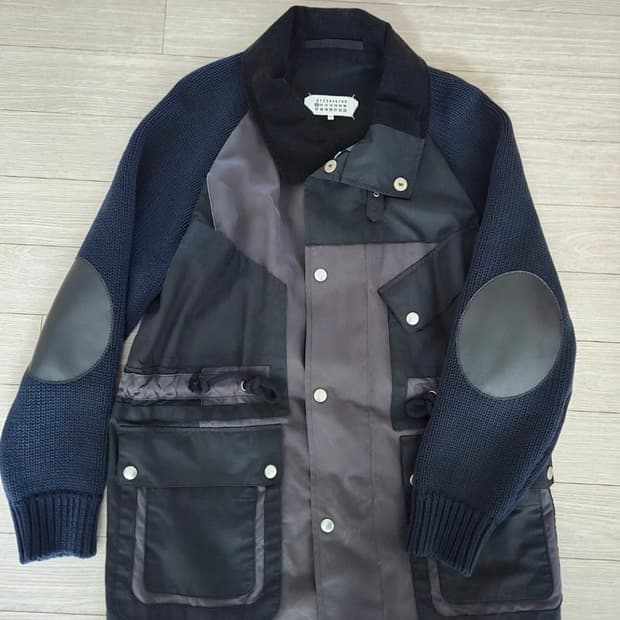 margiela patchwork jacket