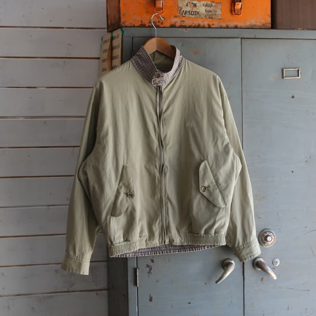 (착용컷) Aquascutum 리버서블 헤링턴 자켓 (남성용 103)