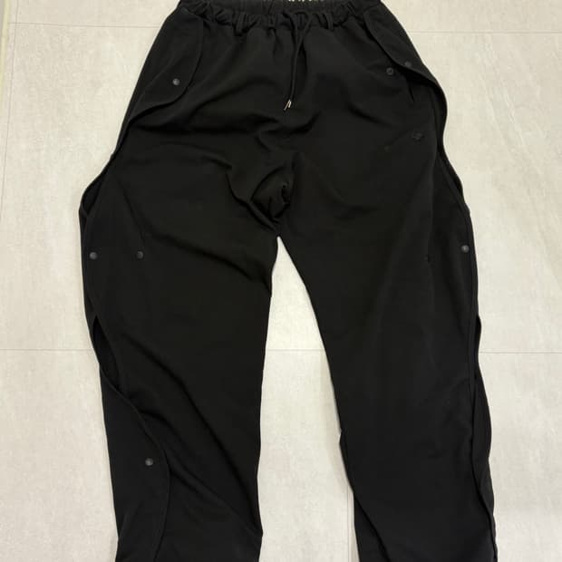 산산기어 웨이브 팬츠 블랙 2사이즈