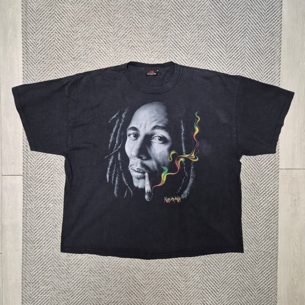 00s Zion 밥말리 티셔츠 (3XL)