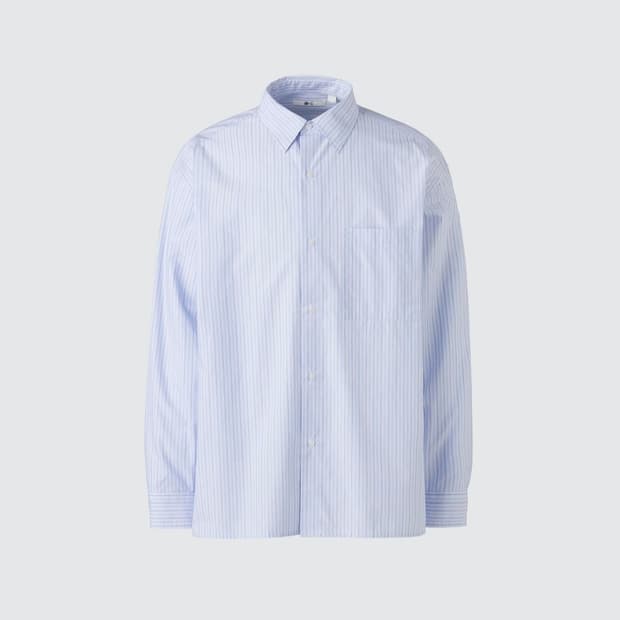 유니클로C 브로드클로스오버사이즈셔츠 L사이즈