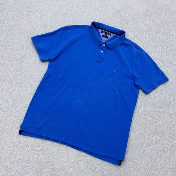 XXL 타미힐피거 슬림핏 반팔 티셔츠 0416E