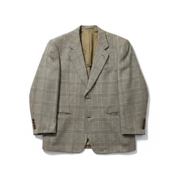 GIVENCHY MONSIEUR 지방시 체크 패턴 남성 자켓