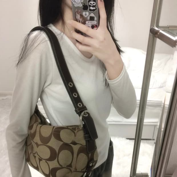 coach 코치 숄더백