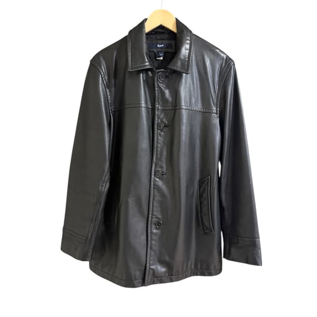 올드갭 카코트 레더 블랙