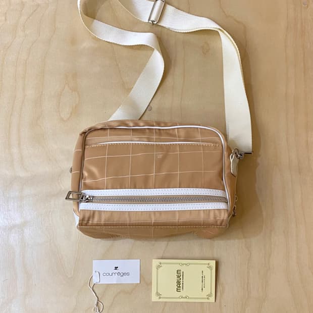 COURREGES 2way bag 꾸레쥬 투웨이 백