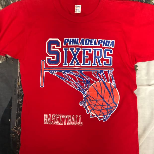 챔피온 빈티지 반팔 티셔츠