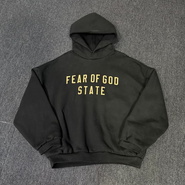 피어오브갓 에센셜 플리스 스테이트 후드