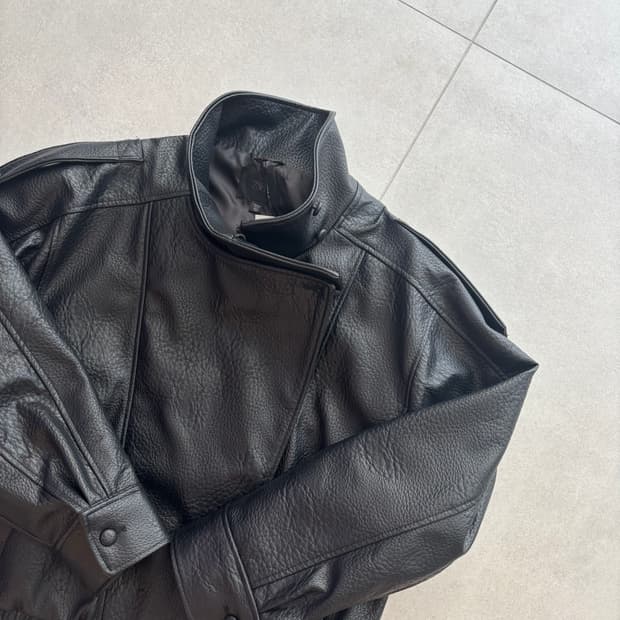 [XL] 자라 포우 레더 자켓