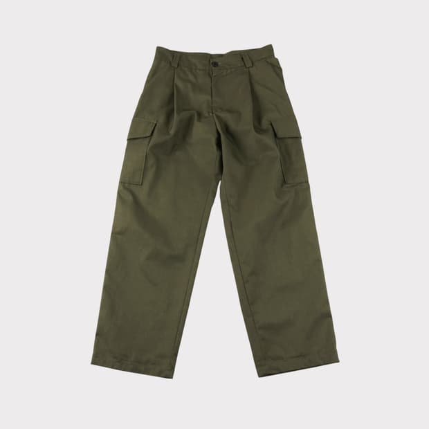 [50] 노이어 원턱 와이드 카고팬츠