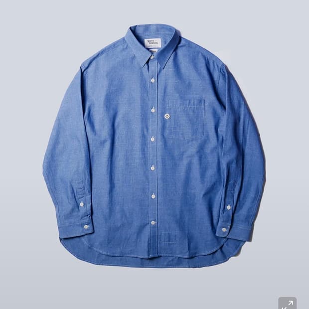 네이머클로딩 스마일셔츠 샴브레이