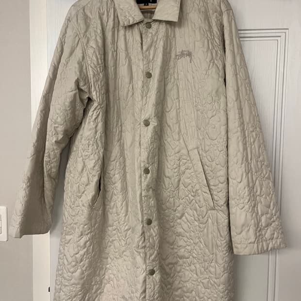 스투시 퀄팅 자켓 우먼 