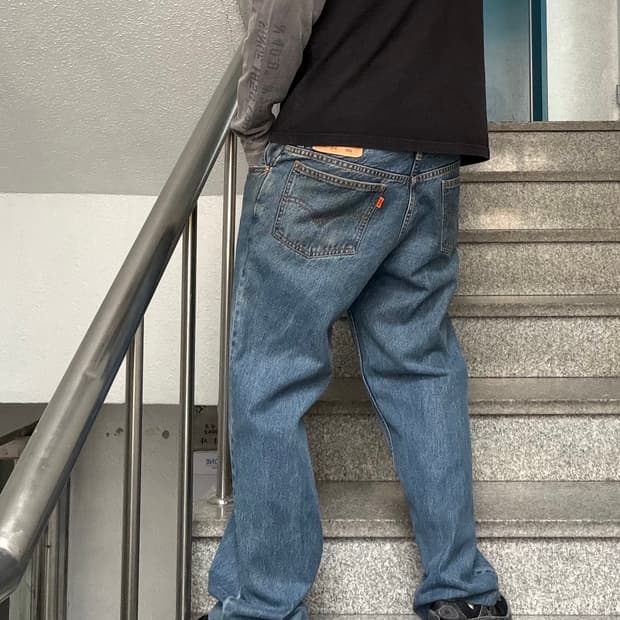 a270) 리바이스 206 오렌지탭 세미테이퍼드