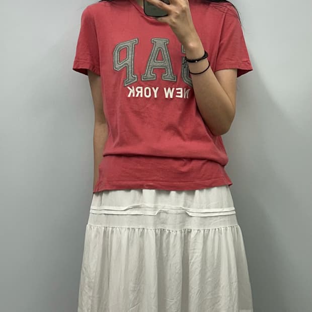 Gap 갭 로즈 반팔 티셔츠