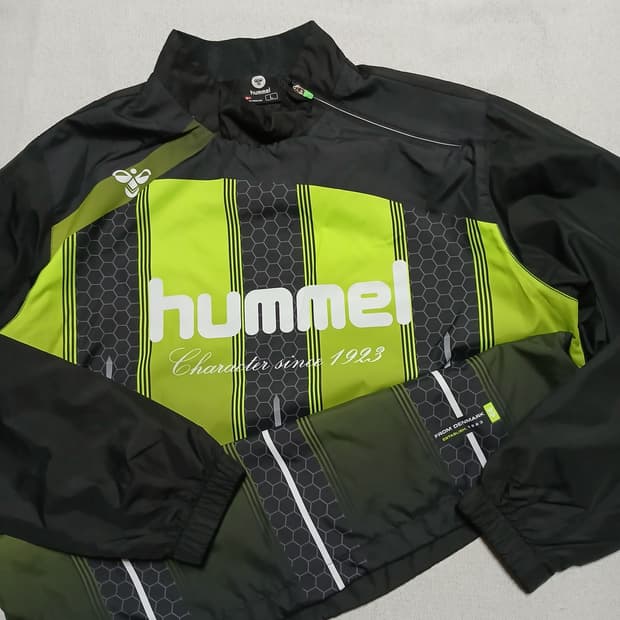 Hummel 험멜 풋살 축구 바람막이 탑 반집업