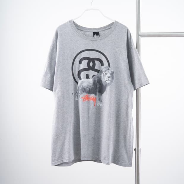 Stussy 00’s 라이언 반팔 티셔츠