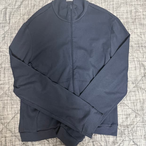 머듈 넥집업 네이비 2사이즈