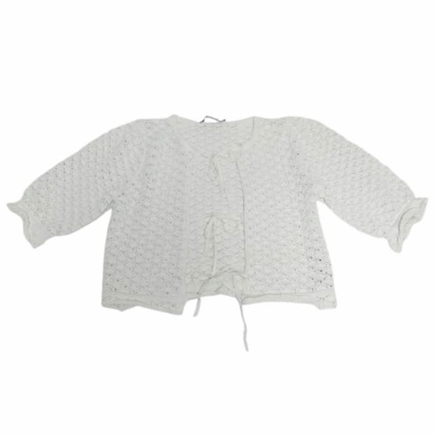 모리걸 ZARA 자라 크로셰 니트 레이어드 가디건